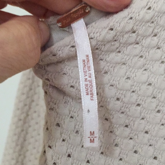 FP Tan sleeveless Dropwaist Dress - Picture 4 of 5